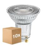 Mehrfachpackung 10x Ledvance Performance Led-Spot Reflektor GU10 PAR16 7W 575lm 36D - 930 Warmweiß | Höchste Farbwiedergabe - Dimmbar - Ersatz Für 80W