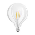 Ledvance Classic LED E27 Globe Fadenlampe Klar 7W 806lm - 827 | Ersatz für 60W
