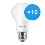 Mehrfachpackung 10x Philips Corepro LED Glühbirne E27 Birne Matt 5W 470lm - 930 Warmweiß | Höchste Farbwiedergabe - Ersatz für 40W