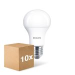 Mehrfachpackung 10x Philips Corepro LED Glühbirne E27 Birne Matt 10.5W 1055lm - 930  | Höchste Farbwiedergabe - Ersatz Für 75W