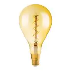 Osram Vintage 1906 LED E27 Birne Fadenlampe Gold 160mm 5W 300lm - 820  | Dimmbar - Ersatz für 40W
