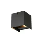 D'Lite LED Wandleuchte Elingen Aluminium Schwarz 4.9W 480lm - 830  | Bewegungssensor