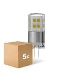 Mehrfachpackung 5x Ledvance Performance LED Capsule Klar G4 1.5W 200lm - 827  | Ersatz Für 20W