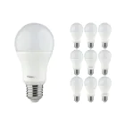 Mehrfachpackung 10x LED E27 Birne Matt 9.5W 1055lm - 827 | Ersatz für 75W