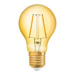Osram Vintage 1906 LED E27 Poire Filament Dorée 2.5W 220lm - 824  | Remplacement 25W