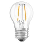 Ledvance Classic LED E27 Poire Filament Claire 2.5W 250lm - 827- | Remplacement 25W