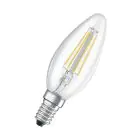 Osram Classic LED E14 Bougie Filament Claire 4W 470lm - Relax and Active - 827  | Remplacement 40W