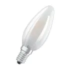 Osram Classic LED E14 Bougie Filament Dépolie 4W 470lm - 840  | Remplacement 40W