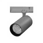 Spot LED sur rail Spot Gris 30W 1760lm 36D - 930-957 Accordable Blanc | Meilleur rendu de couleur